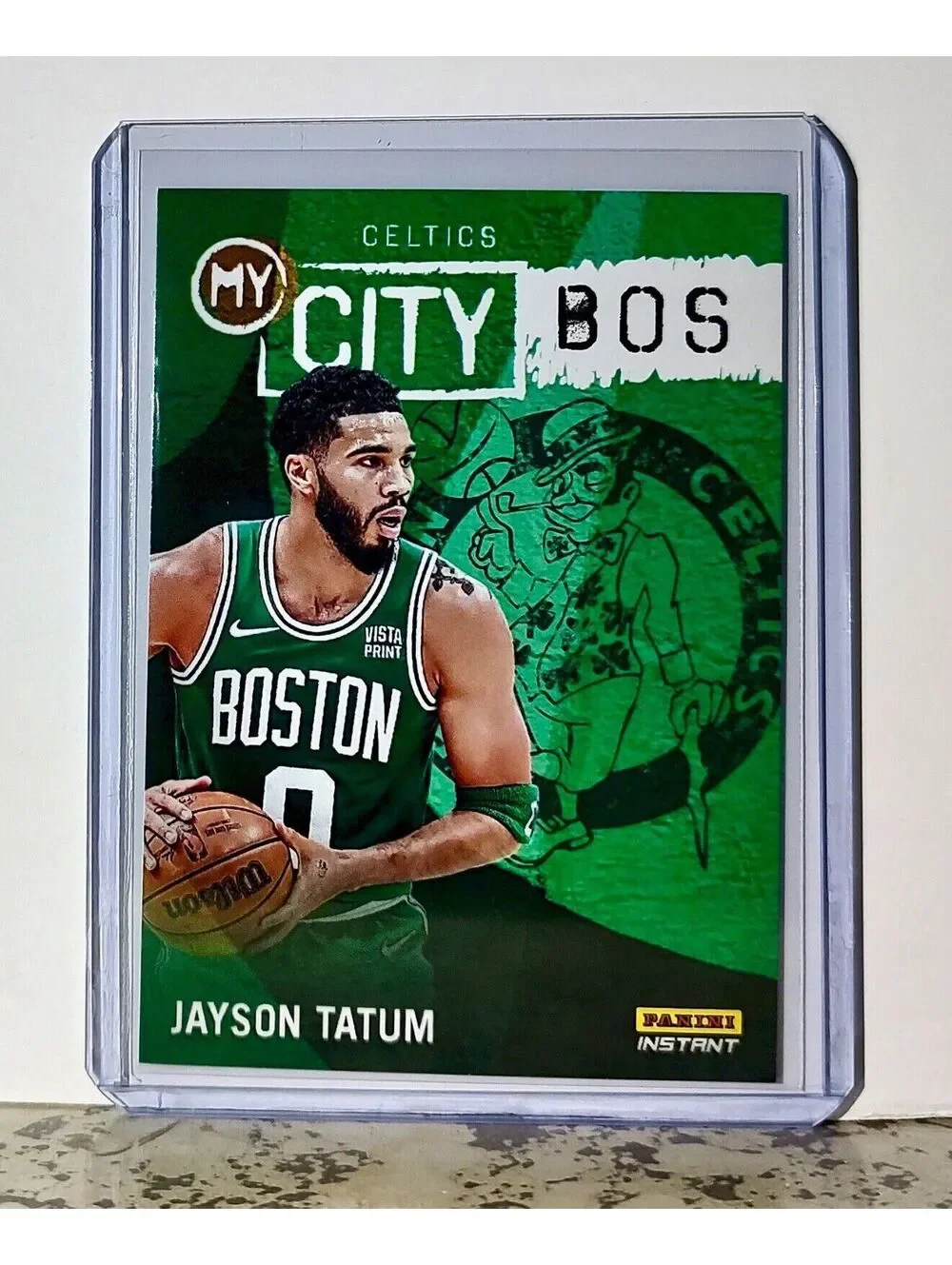 Jayson Tatum 2023-24 Panini NBA #15 MyCity Basketball Card Boston Celtics 1/543